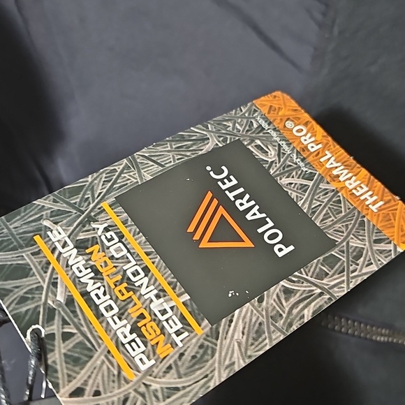 The Very Warm Men's Polartec Black Fleece Vest Size Medium New - Picture 3 of 7